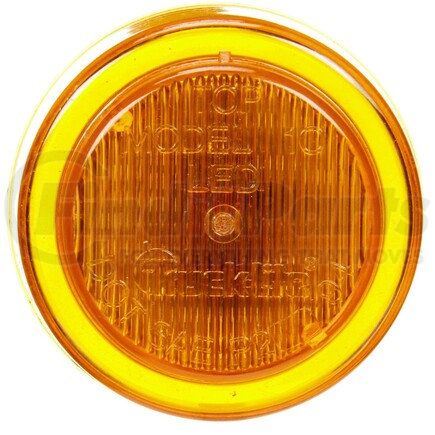 10256Y by TRUCK-LITE - 10 Series Marker Clearance Light - LED, Fit 'N Forget M/C Lamp Connection, 12, 24v