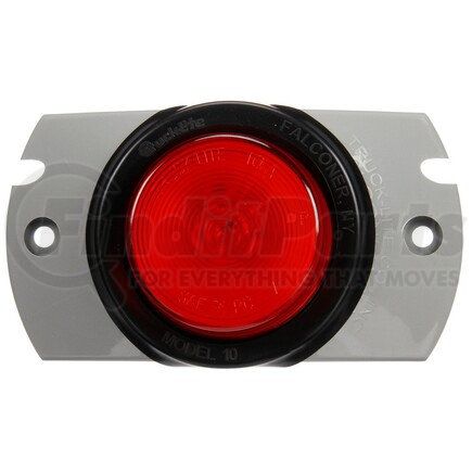 10520R by TRUCK-LITE - 10 Series Marker Clearance Light - Incandescent, PL-10 Lamp Connection, 12v