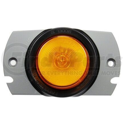 10520Y by TRUCK-LITE - 10 Series Marker Clearance Light - Incandescent, PL-10 Lamp Connection, 12v