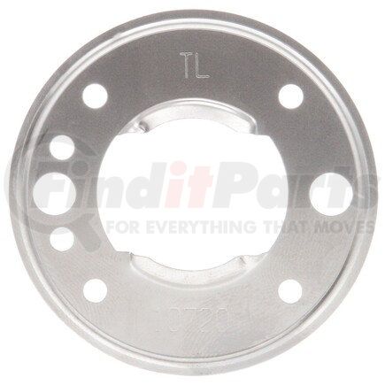 10720 by TRUCK-LITE - 10 Series Round Shape Lights Mounting Bracket - 2.5" in Diameter Lights, Silver Stainless Steel, 2 Screw Bracket Mount