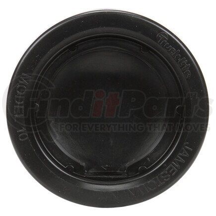 10714 by TRUCK-LITE - Side Marker Light Grommet - Black PVC, For 10 Series and 2.5 in. Lights, Round