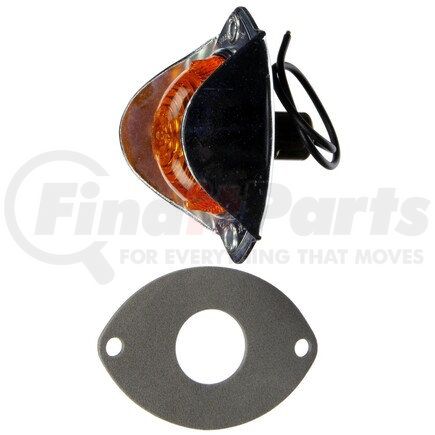 1116A by TRUCK-LITE - Signal-Stat Marker Clearance Light - Incandescent, Socket Assembly Lamp Connection, 12v