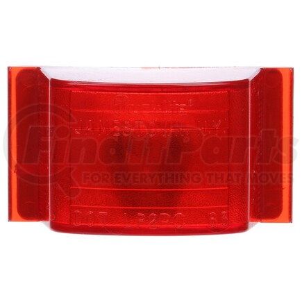 12201R by TRUCK-LITE - 12 Series Marker Clearance Light - Incandescent, PL-10 Lamp Connection, 24v