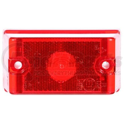 13210R by TRUCK-LITE - 13 Series Marker Clearance Light - Incandescent, Super 21 Plug Lamp Connection, 12v