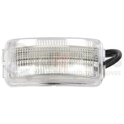 15227 by TRUCK-LITE - 15 Series License Plate Light - LED, 3 Diode, Rectangular, Bracket Mount, 12V