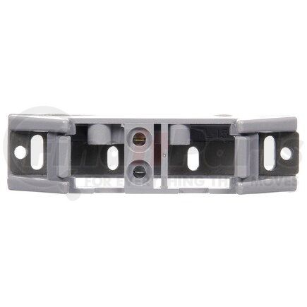 15401 by TRUCK-LITE - 15 Series Marker Light Mounting Bracket - For 15 Series Rectangular Shape Lights, 2 Screw Bracket Mount, Gray ABS