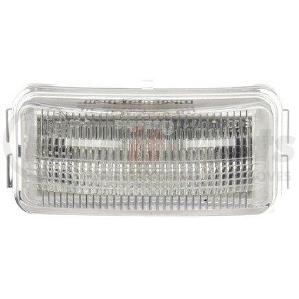 15226 by TRUCK-LITE - 15 Series License Plate Light - LED, 3 Diode, Rectangular, Bracket Mount, 12V