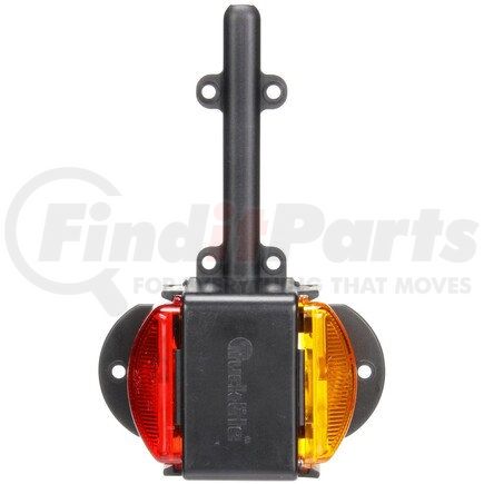 15415 by TRUCK-LITE - 15 Series Marker Clearance Light - Incandescent, Fit 'N Forget M/C Lamp Connection, 12v
