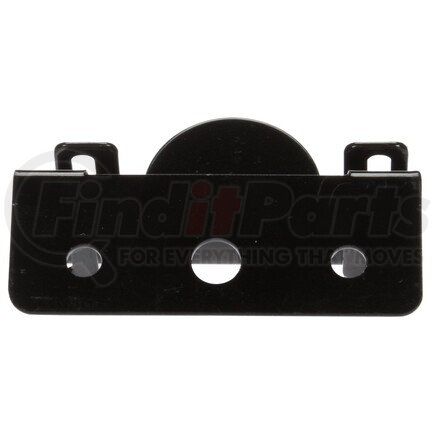 17720 by TRUCK-LITE - License Plate Light Bracket - For Round Shape Lights, Black Steel, 2 Screw