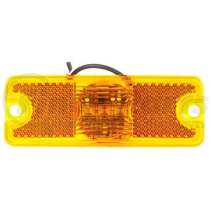 18011Y by TRUCK-LITE - 18 Series Marker Clearance Light - LED, Hardwired Lamp Connection, 12, 24v