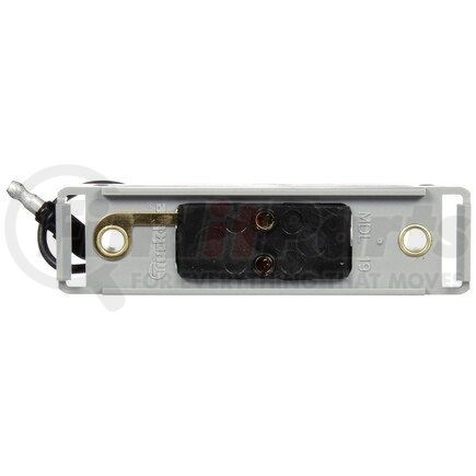 19740 by TRUCK-LITE - 19 Series Marker Light Mounting Bracket - For 19 Series Rectangular Shape Lights, 2 Screw Bracket Mount, Gray Polycarbonate