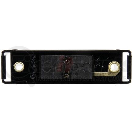 19729 by TRUCK-LITE - 19 Series Marker Light Mounting Bracket - For 19 Series Rectangular Shape Lights, 2 Screw Bracket Mount, Black Polycarbonate