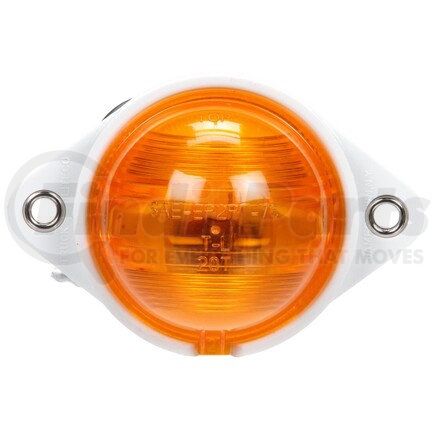 20316Y by TRUCK-LITE - 20 Series Turn Signal Light - Incandescent, Yellow Round Lens, 1 Bulb, Bracket Mount, 12V