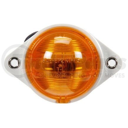 20304Y by TRUCK-LITE - 20 Series Turn Signal Light - Incandescent, Yellow Round Lens, 1 Bulb, Bracket Mount, 12V