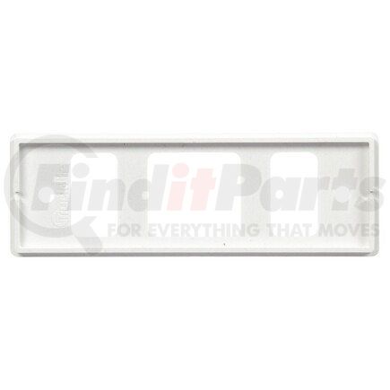 21720 by TRUCK-LITE - Super 21 Marker Light Mounting Bracket - For 21 Series Rectangular Shape Lights, 2 Screw Bracket Mount, White Polycarbonate