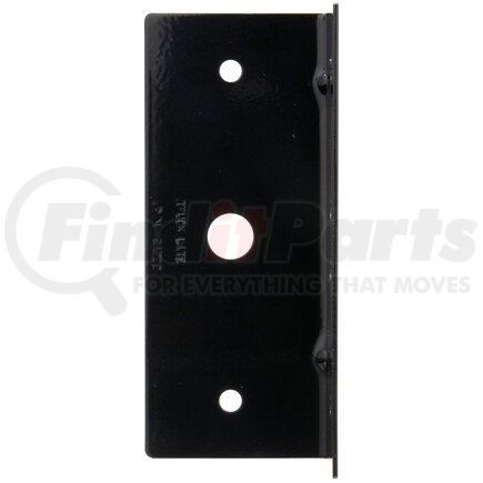 21722 by TRUCK-LITE - Super 21 Marker Light Mounting Bracket - For 21 Series Rectangular Shape Lights, 6 Screw Bracket Mount, Black Steel