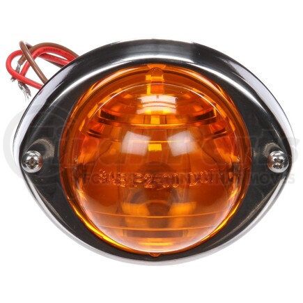 26390Y by TRUCK-LITE - 26 Series Marker Clearance Light - Incandescent, Hardwired Lamp Connection, 12v
