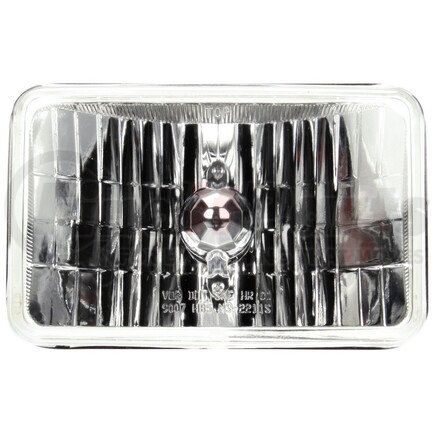 27011 by TRUCK-LITE - Headlight - Halogen, 4"x6" Rectangular, 1 Bulb , Glass Lens, 12V