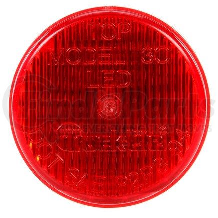 30055R by TRUCK-LITE - 30 Series Marker Clearance Light - LED, Fit 'N Forget M/C Lamp Connection, 12, 24v