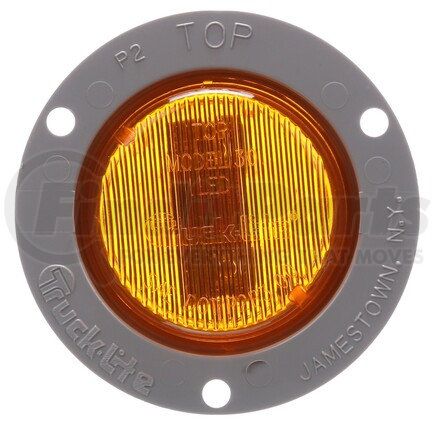30071Y by TRUCK-LITE - 30 Series Marker Clearance Light - LED, Fit 'N Forget M/C Lamp Connection, 12v