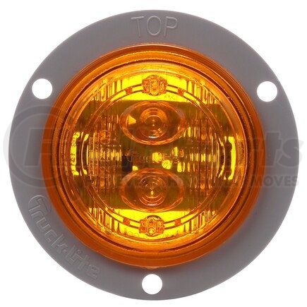 30091Y by TRUCK-LITE - 30 Series Marker Clearance Light - LED, Fit 'N Forget M/C Lamp Connection, 12v