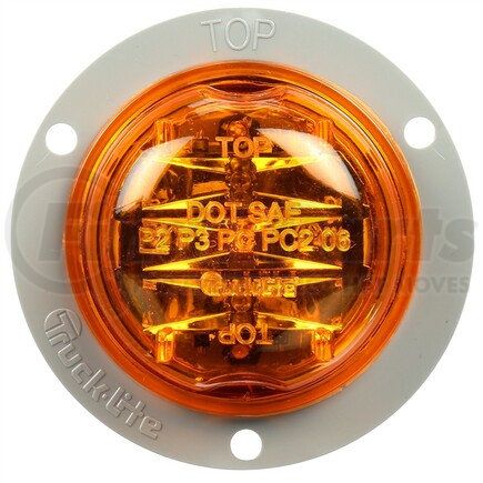 30279Y by TRUCK-LITE - 30 Series Marker Clearance Light - LED, PL-10 Lamp Connection, 12v