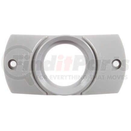 30405 by TRUCK-LITE - 30 Series Side Marker Light Grommet - Gray Polycarbonate, For Round Shape Lights, Round