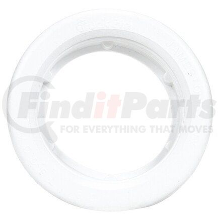 30706 by TRUCK-LITE - Side Marker Light Grommet - White PVC, For 30 Series and 2 in. Lights, Round