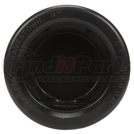 30702 by TRUCK-LITE - Side Marker Light Grommet - Black PVC, For 30 Series and 2 in. Lights, Round
