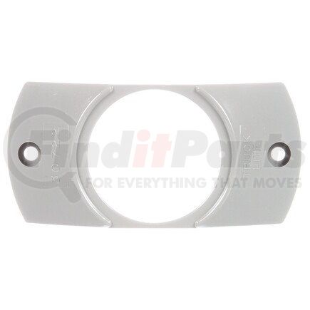 30722 by TRUCK-LITE - 30 Series Side Marker Light Grommet - Gray Polycarbonate, For Round Shape Lights, Round