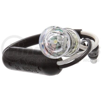 33265C by TRUCK-LITE - 33 Series Auxiliary Light - LED, 1 Diode, Clear Lens, Round Shape Lens, 12V