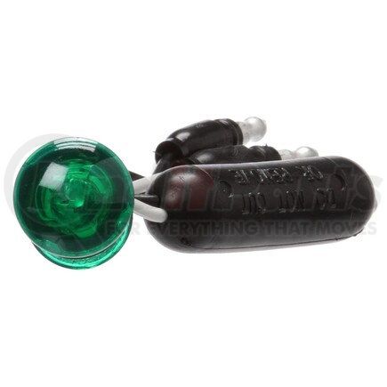 33265G by TRUCK-LITE - 33 Series Auxiliary Light - LED, 1 Diode, Green Lens, Round Shape Lens, 12V