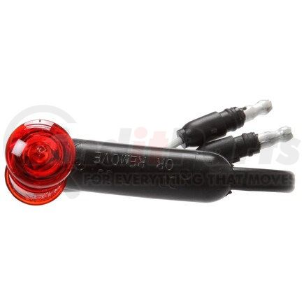 33260R by TRUCK-LITE - Super 33 Auxiliary Light - LED, 1 Diode, Red Lens, Round Shape Lens, 12V