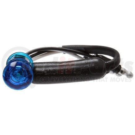 33265B by TRUCK-LITE - 33 Series Auxiliary Light - LED, 1 Diode, Blue Lens, Round Shape Lens, 12V