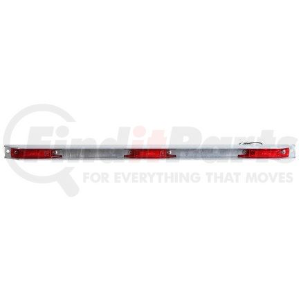 35741R by TRUCK-LITE - 35 Series Identification Light - LED, Rectangular, Red Lens, 3 Lights, 12V