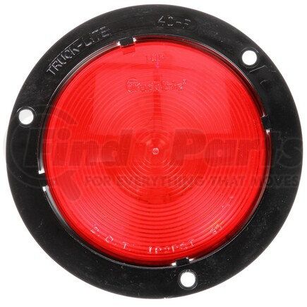 40233R by TRUCK-LITE - 40 Series Brake / Tail / Turn Signal Light - Incandescent, PL-3 Connection, 12v