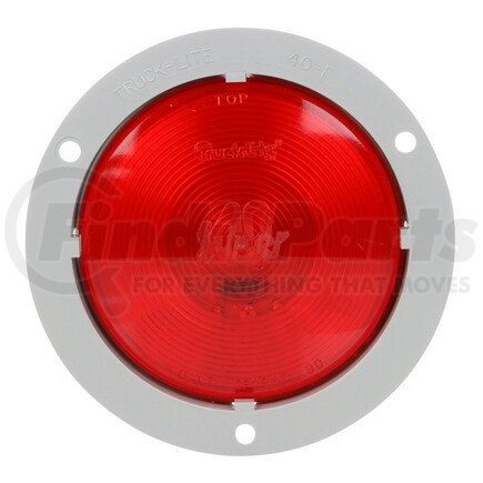 40258R by TRUCK-LITE - Super 40 Brake / Tail / Turn Signal Light - Incandescent, PL-3 Connection, 12v