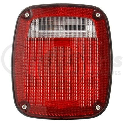 4028 by TRUCK-LITE - Signal-Stat License Plate Light - Incandescent, Red/Clear Polycarbonate Lens, 2 Stud , 12V, Universal