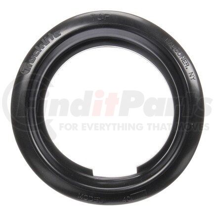 40403 by TRUCK-LITE - Lighting Grommet - Open Back, Black PVC, For 40, 44 Series and 4 in. Lights