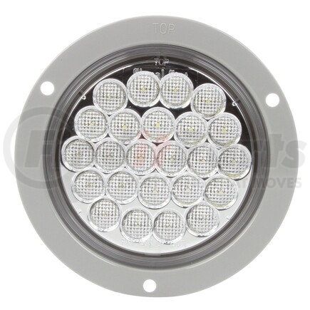 4063C by TRUCK-LITE - Signal-Stat Back Up Light - LED, Clear Lens, 24 Diode, Round Lens Shape, Flange Mount, 12v
