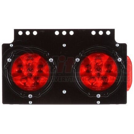40638 by TRUCK-LITE - 40 Series Brake / Tail / Turn Signal Light - LED, Fit 'N Forget S.S. Connection, 12v