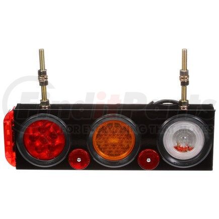 40809 by TRUCK-LITE - 40 Series Brake / Tail / Turn Signal Light - LED, Incandescent, PL-2 Connection, 12v