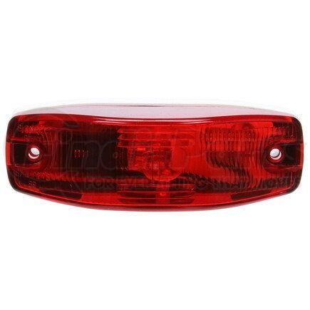 4094 by TRUCK-LITE - Signal-Stat Turn Signal Light - Incandescent, Red Oval Lens, 1 Bulb, 2 Screw, 12V