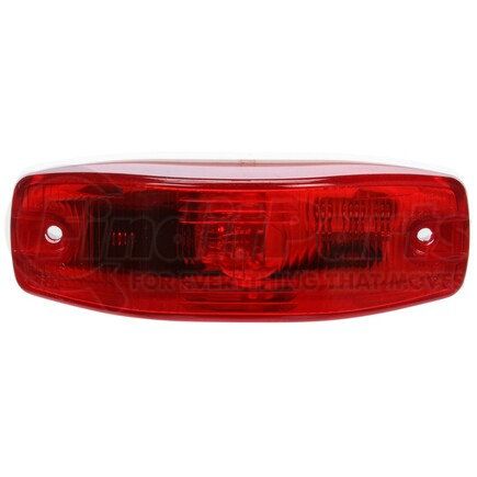 4095 by TRUCK-LITE - Signal-Stat Turn Signal Light - Incandescent, Red Oval Lens, 1 Bulb, 2 Screw, 12V