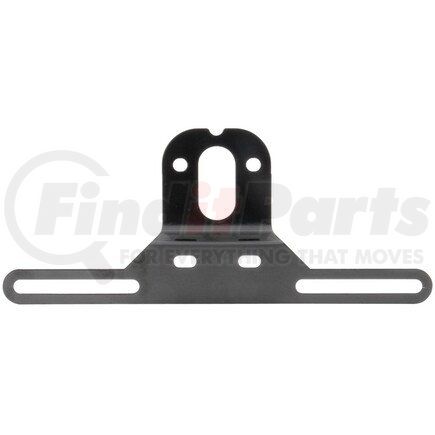 42722 by TRUCK-LITE - Marker Light Mounting Bracket - For 15 Series Rectangular Shape Lights, 2 Screw Bracket Mount, Black Steel