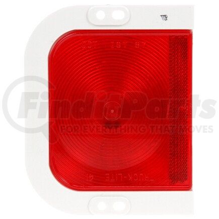 41202R by TRUCK-LITE - 41 Series Brake / Tail / Turn Signal Light - Incandescent, PL-3 Connection, 12v