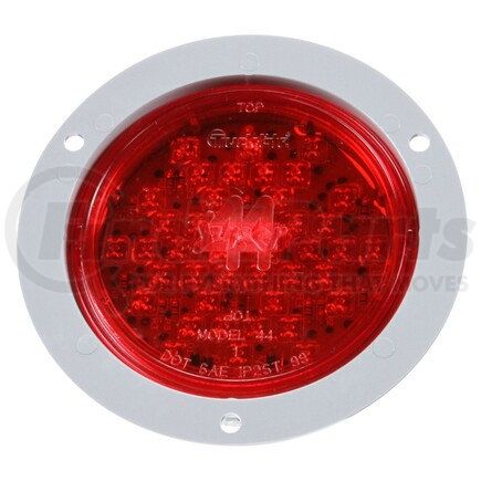 44022R by TRUCK-LITE - Super 44 Brake / Tail / Turn Signal Light - LED, Fit 'N Forget S.S. Connection, 12v