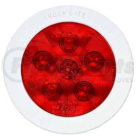 44034R by TRUCK-LITE - Super 44 Brake / Tail / Turn Signal Light - LED, Fit 'N Forget S.S. Connection, 12v