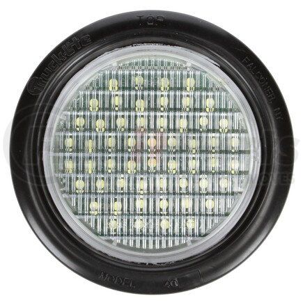 44040C by TRUCK-LITE - Super 44 Back Up Light - LED, Clear Lens, 54 Diode, Round Lens Shape, Grommet Kit, 12v