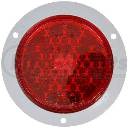 44222R by TRUCK-LITE - Super 44 Brake / Tail / Turn Signal Light - LED, Fit 'N Forget S.S. Connection, 12v